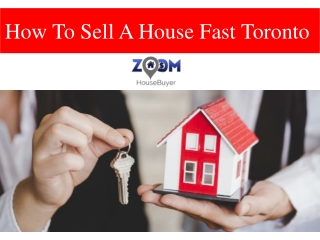 How To Sell A House Fast Toronto