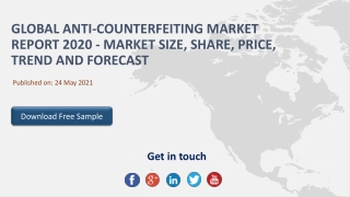 Global Anti-Counterfeiting Market Report 2020 - Market Size, Share, Price, Trend and Forecast