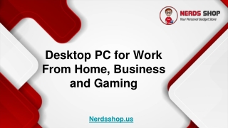 Nerds Shop: Buy AIO Desktop Computer Online Under $500