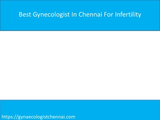 Best Infertility Doctor In Chennai