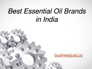 Best Essential Oil Brands in India