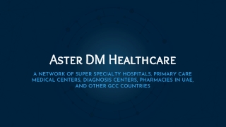 Aster DM Healthcare