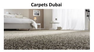 Carpets in Dubai