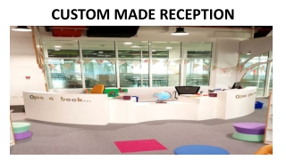 CUSTOM MADE RECEPTION ABU DHABI