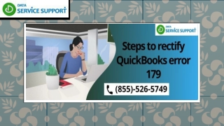 Steps to rectify QuickBooks error 179
