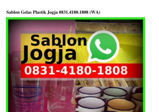 Sablon Gelas Plastik Jogja ౦8ᣮl–Կl8౦–l8౦8(whatsApp)