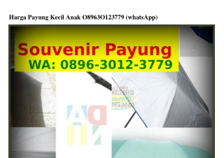 Harga Payung Kecil Anak Ô896–3Ô12–3779 [WA]