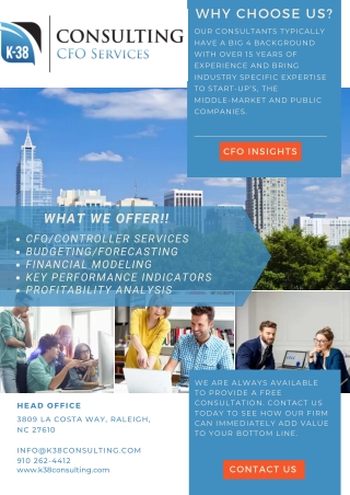K-38 Consulting Fractional CFO Services