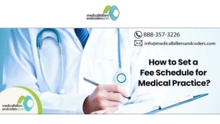 How to Set a Fee Schedule for Medical Practice?
