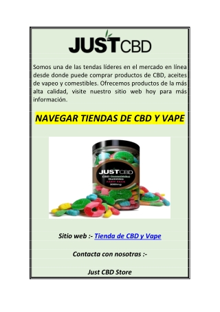 NAVEGAR TIENDAS DE CBD Y VAPE