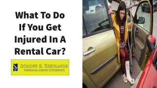 What To Do If You Get Injured In A Rental Car?