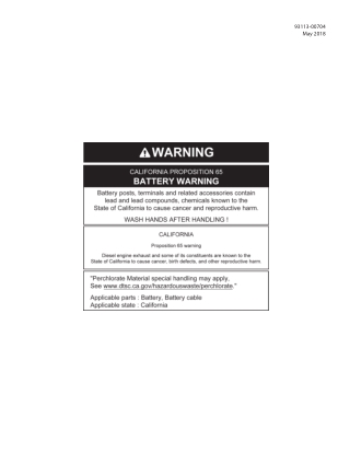 Kawasaki 90Z7 WHEEL LOADER Operation and Maintenance manual