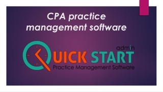 CPA practice management software