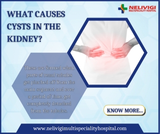 What causes cysts in the kidney - Best Urology Hospitals in Bangalore - Nelivigi Urology