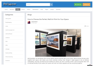 How to Choose the Perfect Wall Art Print for Your Space