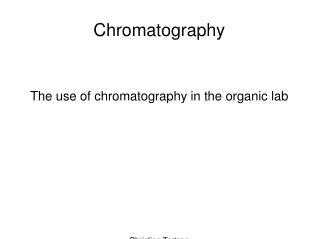 Chromatography