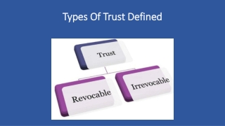 Types Of Trust
