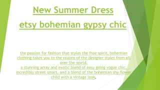 New Summer Dress