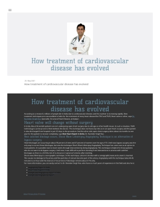 drravindersinghrao-jimdofree-com-2021-05-25-how-treatment-of-cardiovascular-disease-has-evolved-