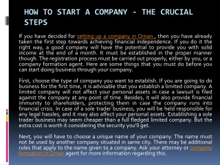 How to Start a Company - The Crucial