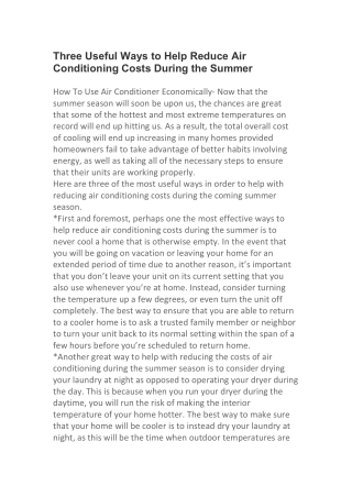 AC Tips and Repair Las Cruces