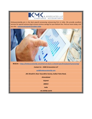 Outsourced Payroll Providers India | Kmkassociatesllp.com