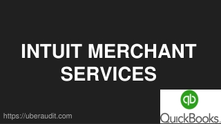 Intuit Merchant Services In QuickBooks (ppt)