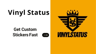 Get Custom Stickers Fast