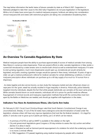 The Best Guide To Marijuana Legalization In The Us
