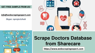 Scrape Doctors Database from Sharecare