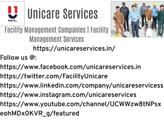 ppt unicare services