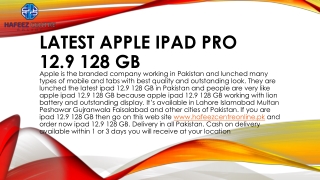 ipad pro 12.9 128GB