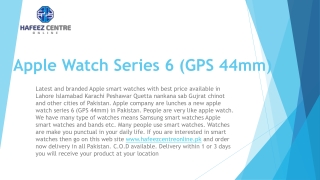 apple watch series 6 44mm