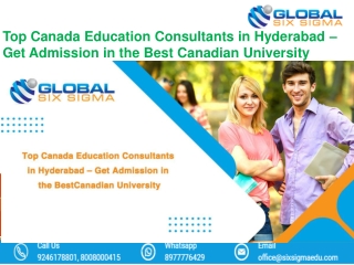 Top Canada Education Consultants in Hyderabad