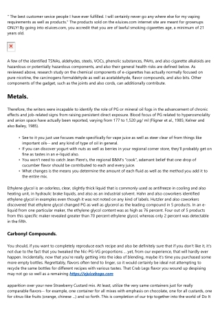 A Basic Guide To Including Pure Nicotine To Your E.