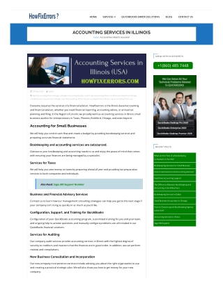 Accounting Services in Illinois