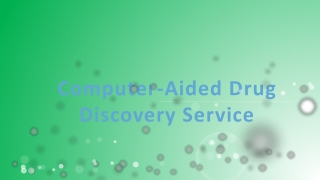 Computer-Aided Drug Discovery Service