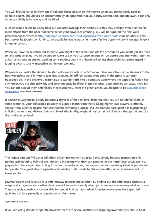 12 Reasons You Shouldn't Invest in assassins creed unity gratis