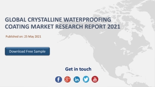 Global Crystalline Waterproofing Coating Market Research Report 2021