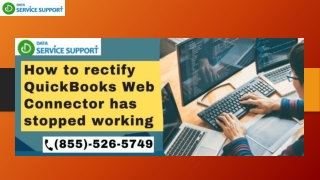 How to rectify QuickBooks Web Connector has stopped working