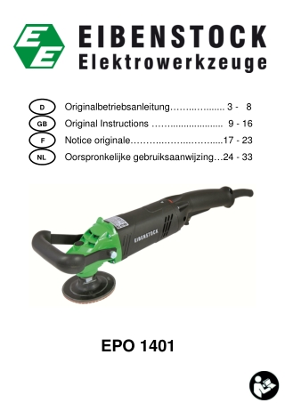 EIBENSTOCK Elektrowerkzeuge