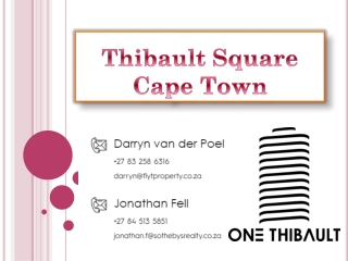 Thibault Square Cape Town