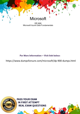 Valid Microsoft DP-900 Dumps - Dumpsforsure.com