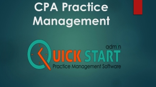 CPA Practice Management