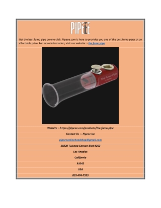 The fumo pipe | Pipeee.com