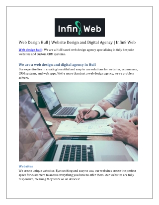 Web Design Hull - Website Design and Digital Agency