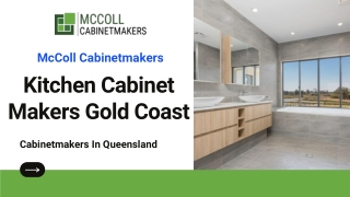 Kitchen Cabinet Makers Brisbane |