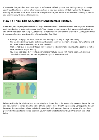 29 Ways To Be Extra Positive In Life And At The Workplace