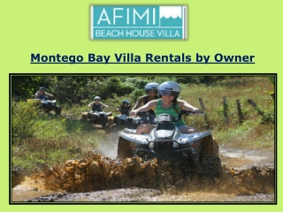 Montego Bay Villa Rentals by Owner