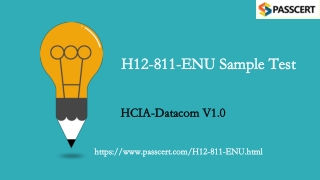 HCIA-Datacom V1.0 H12-811-ENU Real Dumps